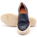Laranja_Lima_Shoes_Sapatos_Femininos_Tenis_Cano_Baixo_em_Couro_Azul_-_Codigo_-_56095_2