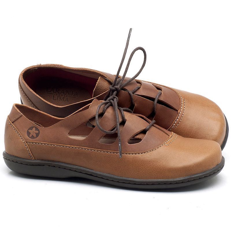 Laranja_Lima_Shoes_Sapatos_Femininos_Flat_Shoes_em_Couro_Caramelo_-_Codigo_-_56189_1