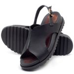 Laranja_Lima_Shoes_Sapatos_Femininos_Sandalia_Rasteira_Flat_em_Couro_Preto_-_Codigo_-_56191_2