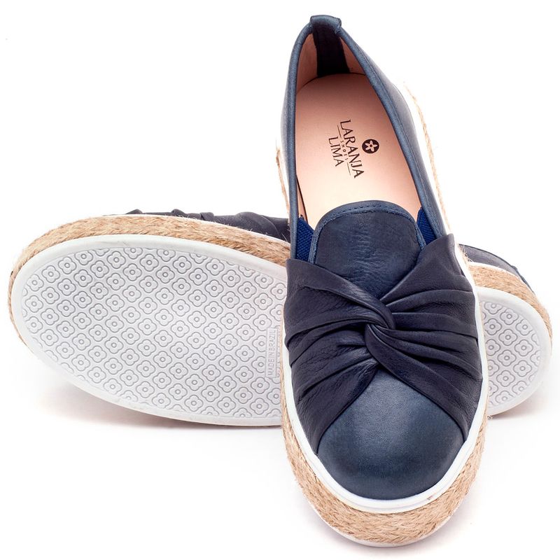Laranja_Lima_Shoes_Sapatos_Femininos_Tenis_Cano_Baixo_em_Couro_Marinho_-_Codigo_-_9429_2