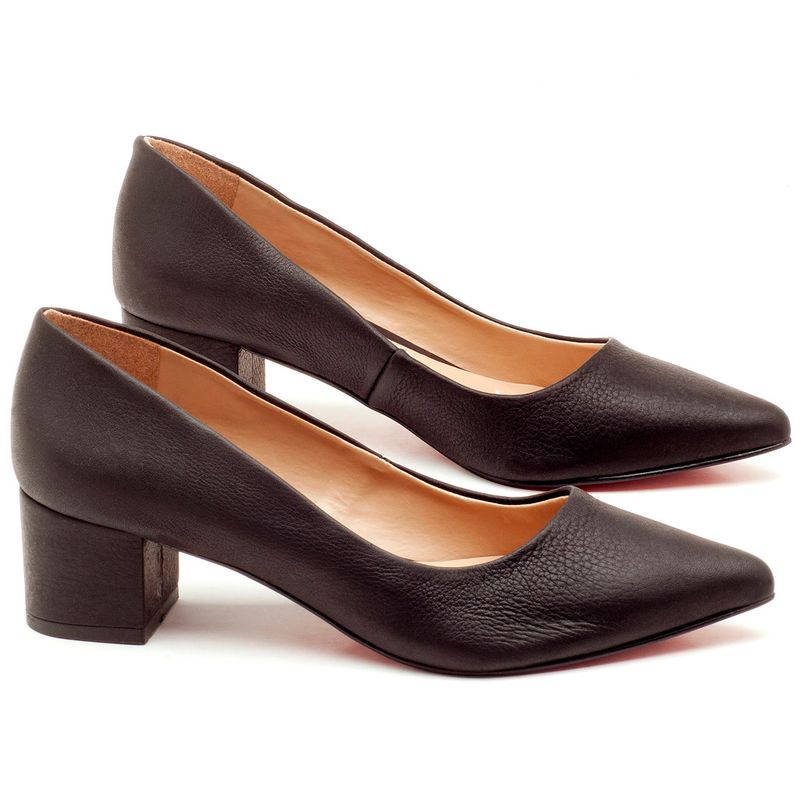 Laranja_Lima_Shoes_Sapatos_Femininos_Scarpin_Salto_Medio_de_5_cm_em_Material_Misto_Preto_-_Codigo_-_9437_1
