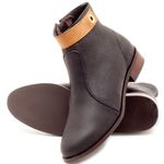 Laranja_Lima_Shoes_Sapatos_Femininos_Bota_Cano_Curto_Salto_de_2_cm_em_Couro_Preto_-_Codigo_-_9441_2