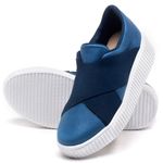 Laranja_Lima_Shoes_Sapatos_Femininos_Tenis_Cano_Baixo_em_Couro_Azul_-_Codigo_-_9448_2