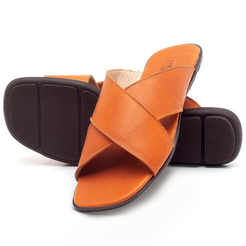 Laranja_Lima_Shoes_Sapatos_Femininos_Sandalia_Rasteira_Flat_em_Couro_Laranja_-_Codigo_-_9458_2