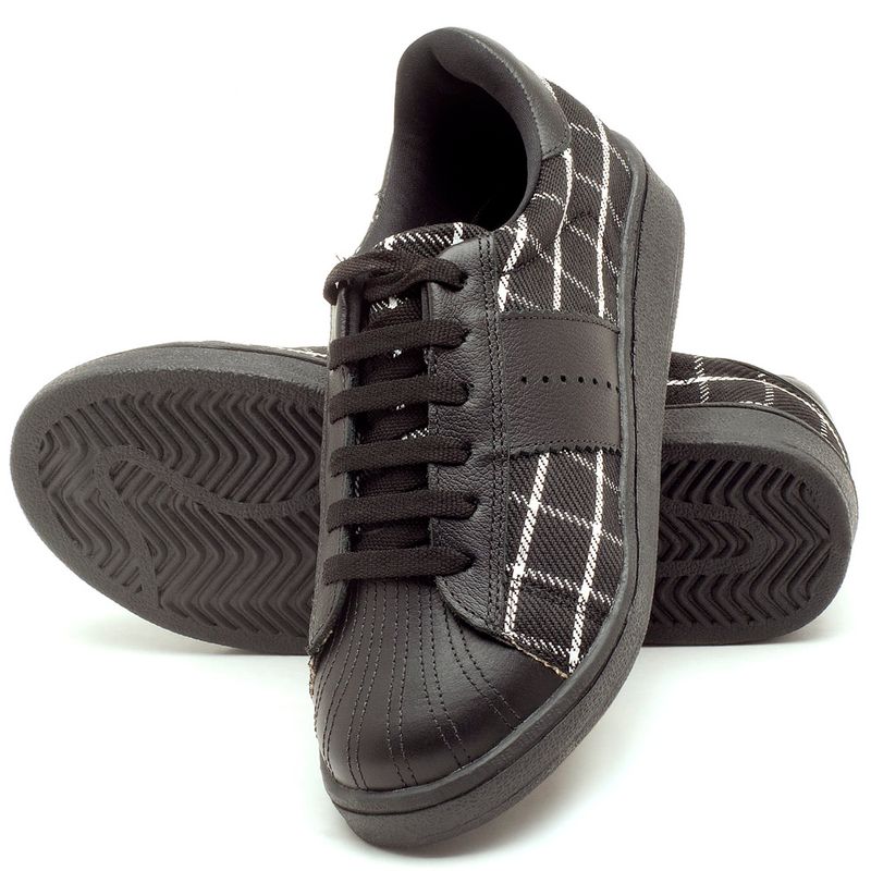 Laranja_Lima_Shoes_Sapatos_Femininos_Tenis_Cano_Baixo_em_Couro_Preto_-_Codigo_-_99085_2