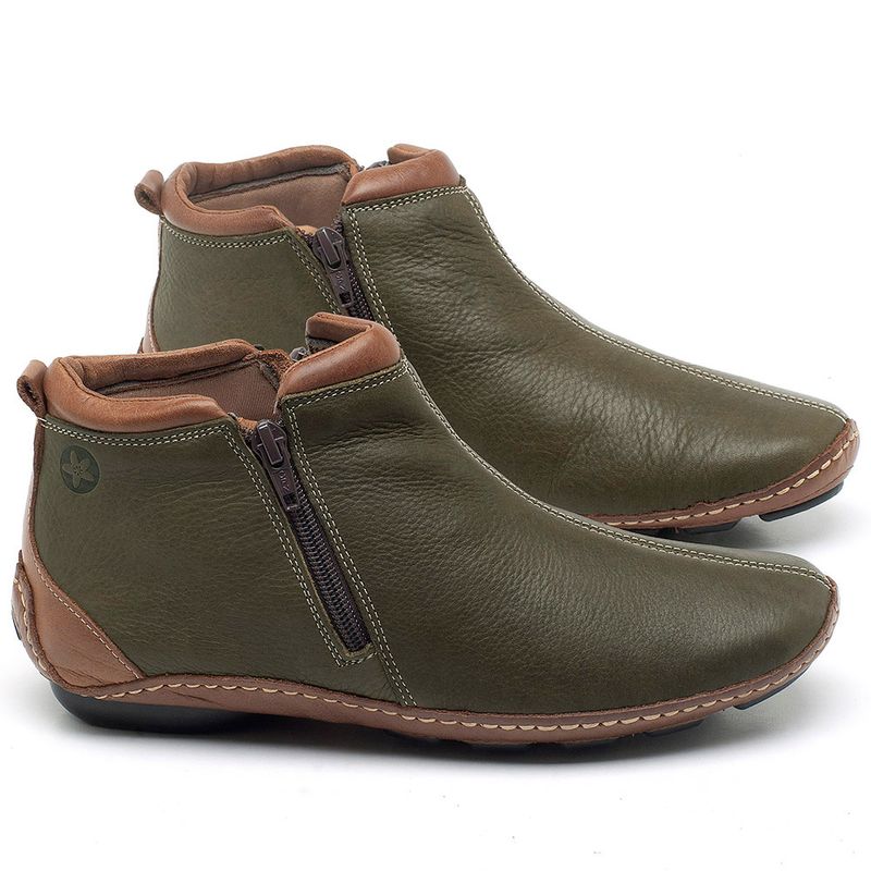 Laranja_Lima_Shoes_Sapatos_Femininos_Flat_Boot_em_Couro_Verde_-_Codigo_-_136094_1