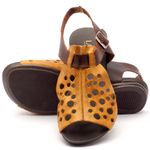 Laranja_Lima_Shoes_Sapatos_Femininos_Sandalia_Rasteira_Flat_em_Couro_Amarelo_-_Codigo_-_137023_2
