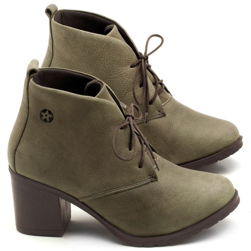 Laranja_Lima_Shoes_Sapatos_Femininos_Bota_Cano_Curto_Salto_de_6_cm_em_Couro_Musgo_-_Codigo_-_137029_0