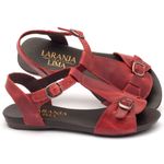 Laranja_Lima_Shoes_Sapatos_Femininos_Sandalia_Rasteira_Flat_em_Couro_Vermelho_-_Codigo_-_137047_1