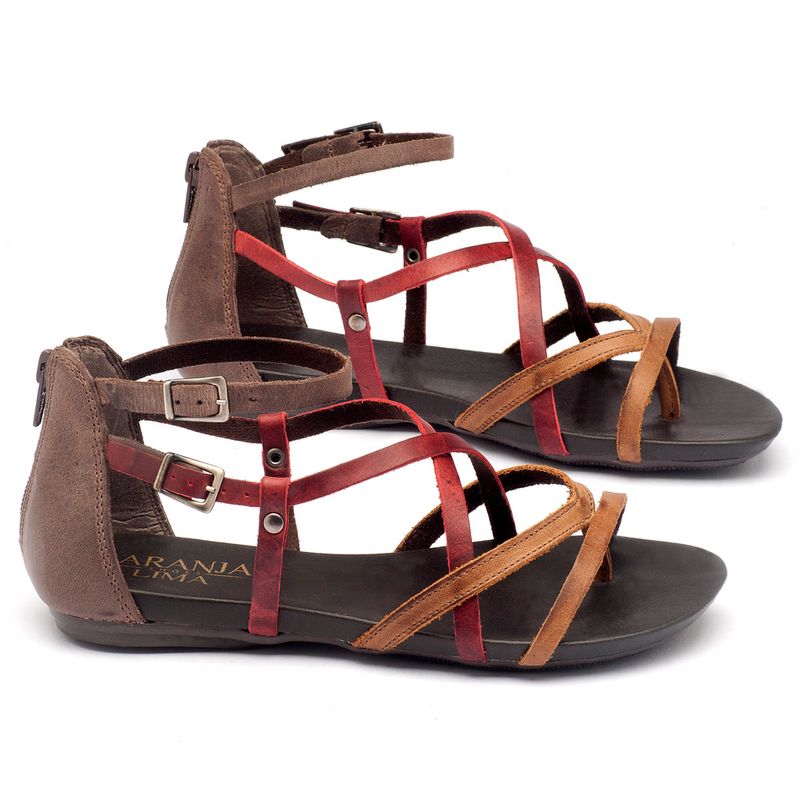 Laranja_Lima_Shoes_Sapatos_Femininos_Sandalia_Rasteira_Flat_em_Couro_Marrom_-_Codigo_-_137059_2