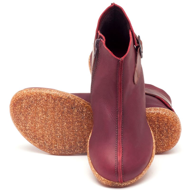 Laranja_Lima_Shoes_Sapatos_Femininos_Flat_Boot_em_Couro_Vinho_-_Codigo_-_137144_2