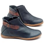Laranja_Lima_Shoes_Sapatos_Femininos_Flat_Boot_em_Couro_Azul_-_Codigo_-_137144_1