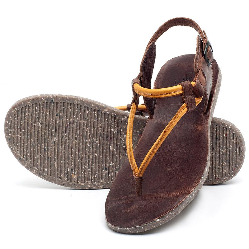 Laranja_Lima_Shoes_Sapatos_Femininos_Sandalia_Rasteira_Flat_em_Couro_Amarelo_-_Codigo_-_137231_3