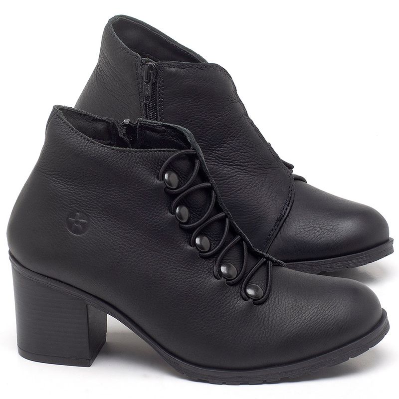 Laranja_Lima_Shoes_Sapatos_Femininos_Bota_Cano_Curto_Salto_de_6_cm_em_Couro_Preto_-_Codigo_-_137262_1