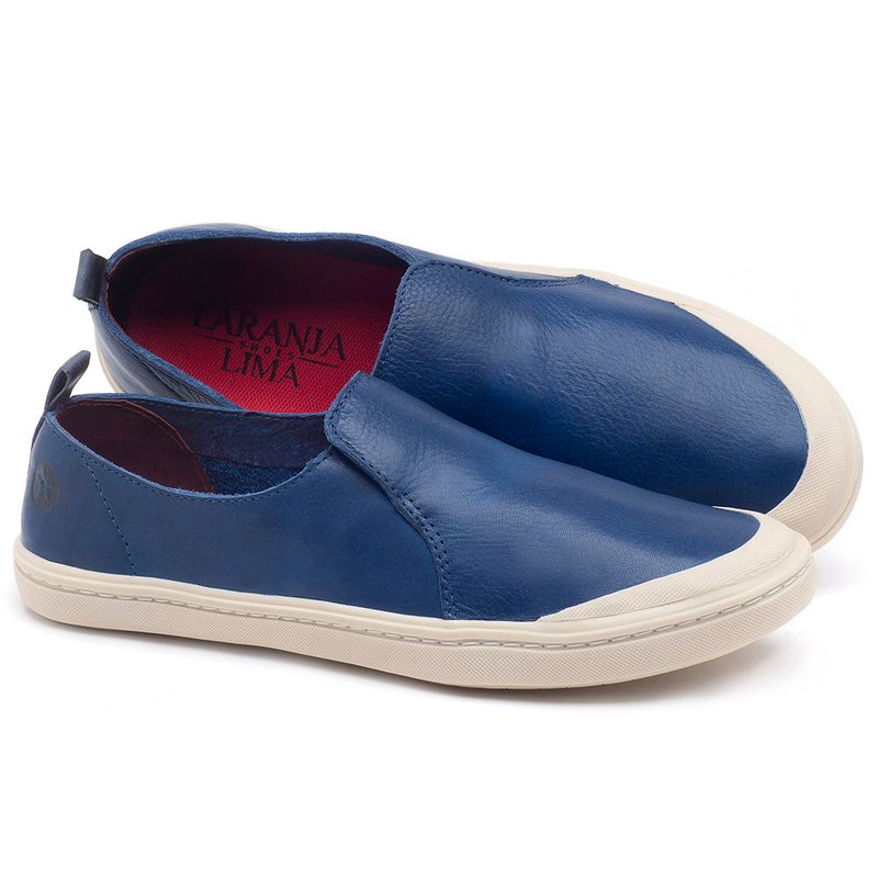 Laranja_Lima_Shoes_Sapatos_Femininos_Tenis_Cano_Baixo_em_Couro_Azul_-_Codigo_-_141050_1