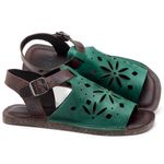 Laranja_Lima_Shoes_Sapatos_Femininos_Sandalia_Rasteira_Flat_em_Couro_Verde_-_Codigo_-_141095_1