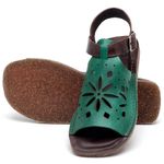 Laranja_Lima_Shoes_Sapatos_Femininos_Sandalia_Rasteira_Flat_em_Couro_Verde_-_Codigo_-_141095_2