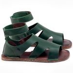 Laranja_Lima_Shoes_Sapatos_Femininos_Sandalia_Rasteira_Flat_em_Couro_Verde_-_Codigo_-_141096_1