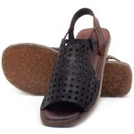 Laranja_Lima_Shoes_Sapatos_Femininos_Sandalia_Rasteira_Flat_em_Couro_Preto_-_Codigo_-_141107_2