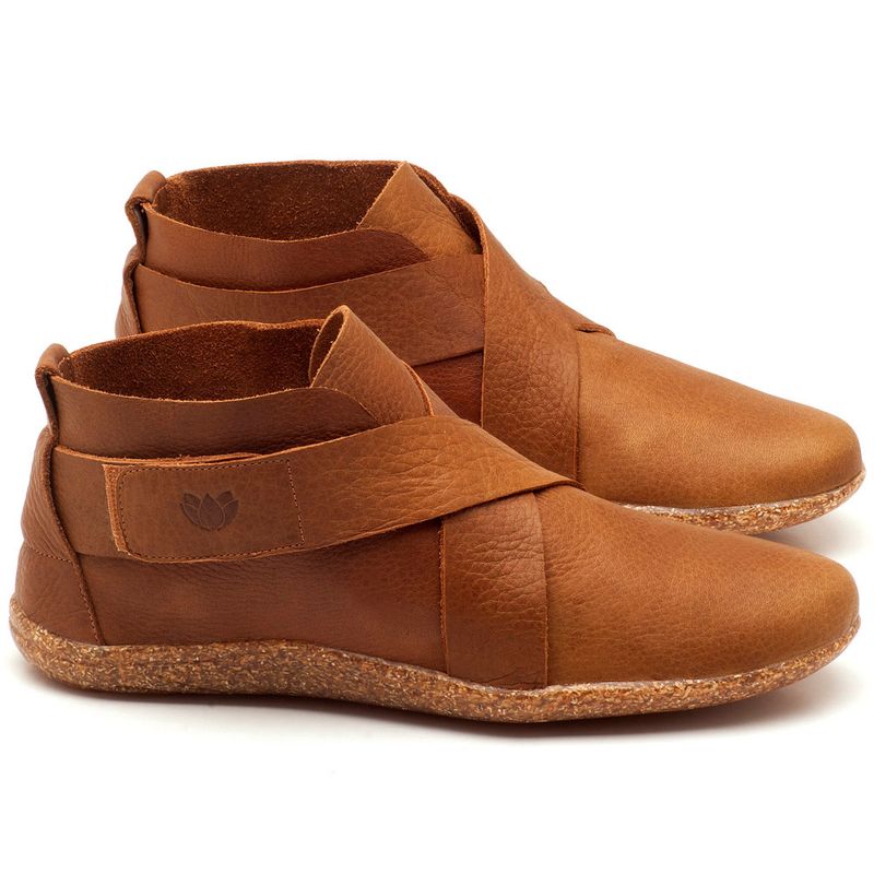 Laranja_Lima_Shoes_Sapatos_Femininos_Flat_Boot_em_Couro_Caramelo_-_Codigo_-_145032_1
