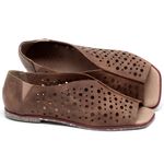 Laranja_Lima_Shoes_Sapatos_Femininos_Sandalia_Rasteira_Flat_em_Couro_Marrom_-_Codigo_-_145040_1