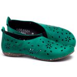 Laranja_Lima_Shoes_Sapatos_Femininos_Sapatilha_Bico_Redondo_em_Couro_Verde_-_Codigo_-_148014_1