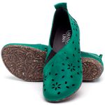 Laranja_Lima_Shoes_Sapatos_Femininos_Sapatilha_Bico_Redondo_em_Couro_Verde_-_Codigo_-_148014_2