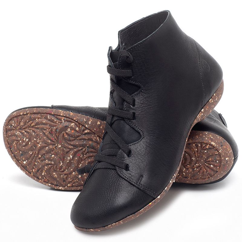 Laranja_Lima_Shoes_Sapatos_Femininos_Flat_Boot_em_Couro_Preto_-_Codigo_-_148025_2