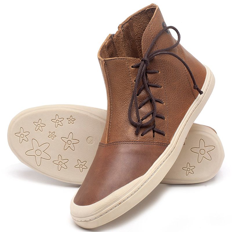 Laranja_Lima_Shoes_Sapatos_Femininos_Tenis_Cano_Alto_em_Couro_Caramelo_-_Codigo_-_141073_2