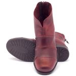 Laranja_Lima_Shoes_Sapatos_Femininos_Bota_Cano_Curto_Salto_de_3_cm_em_Couro_Bordo_-_Codigo_-_141001_2