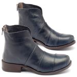 Laranja_Lima_Shoes_Sapatos_Femininos_Bota_Cano_Curto_Salto_de_3_cm_em_Couro_Marinho_-_Codigo_-_141001_1