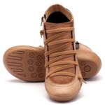 Laranja_Lima_Shoes_Sapatos_Femininos_Tenis_Cano_Alto_em_Couro_Bege_-_Codigo_-_139003_2