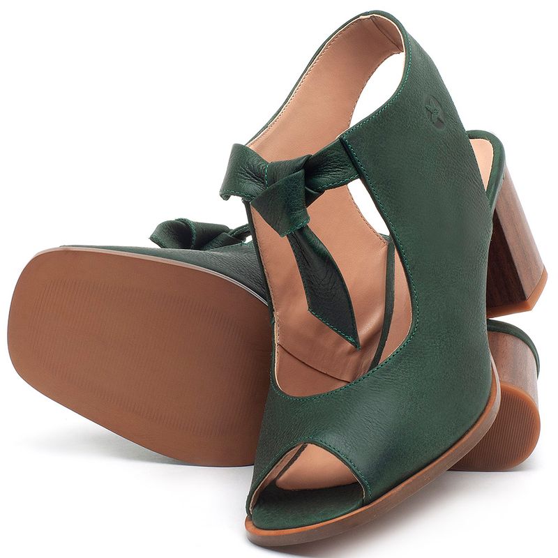Laranja_Lima_Shoes_Sapatos_Femininos_Sandalia_Laranja_Lima_Shoes_Classic_Salto_de_6_cm_em_Couro_Verde_-_Codigo_-_3688_2