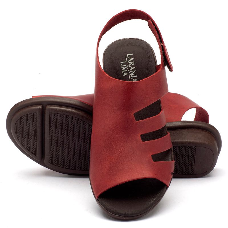 Laranja_Lima_Shoes_Sapatos_Femininos_Sandalia_Rasteira_Flat_em_Couro_Vermelho_-_Codigo_-_136040_2