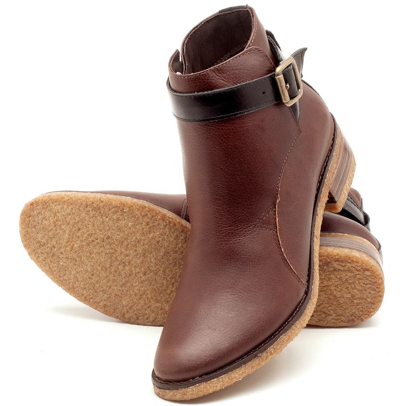 Laranja_Lima_Shoes_Sapatos_Femininos_Bota_Cano_Curto_em_Couro_Marrom_-_Codigo_-_56162_2