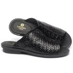 Laranja_Lima_Shoes_Sapatos_Femininos_Sandalia_Rasteira_Flat_em_Couro_Preto_-_Codigo_-_139043_1