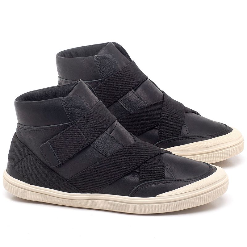 Laranja_Lima_Shoes_Sapatos_Femininos_Tenis_Cano_Alto_em_Couro_Preto_-_Codigo_-_56200_1