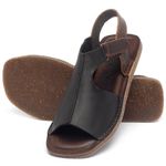 Laranja_Lima_Shoes_Sapatos_Femininos_Sandalia_Rasteira_Flat_em_Couro_Preto_-_Codigo_-_141111_2