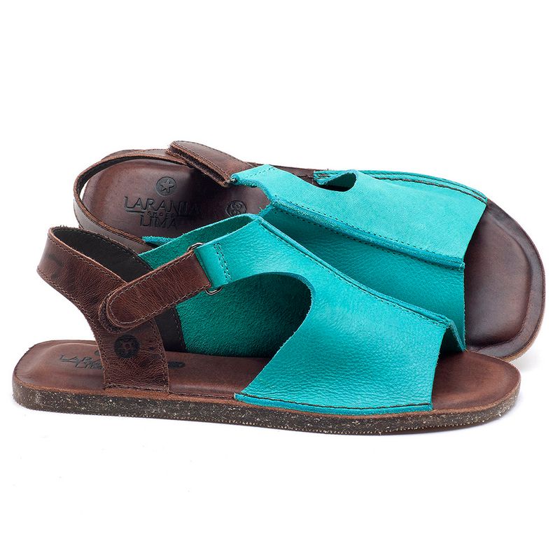 Laranja_Lima_Shoes_Sapatos_Femininos_Sandalia_Rasteira_Flat_em_Couro_Azul_-_Codigo_-_141111_1