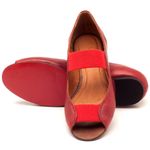 Laranja_Lima_Shoes_Sapatos_Femininos_Sapatilha_Peep_Toe_em_Couro_Vermelho_-_Codigo_-_56030_2