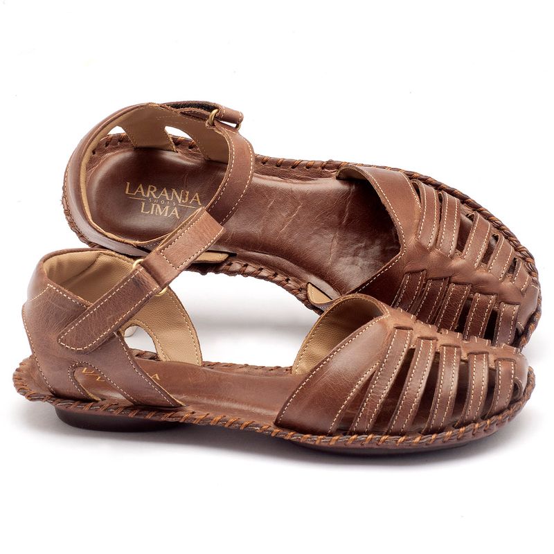 Laranja_Lima_Shoes_Sapatos_Femininos_Sandalia_Rasteira_Flat_em_Couro_Fendi_-_Codigo_-_136027_1