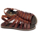 Laranja_Lima_Shoes_Sapatos_Femininos_Sandalia_Rasteira_Flat_em_Couro_Laranja_-_Codigo_-_137301_1