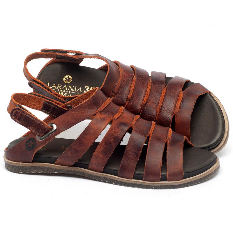 Laranja_Lima_Shoes_Sapatos_Femininos_Sandalia_Rasteira_Flat_em_Couro_Laranja_-_Codigo_-_137301_1