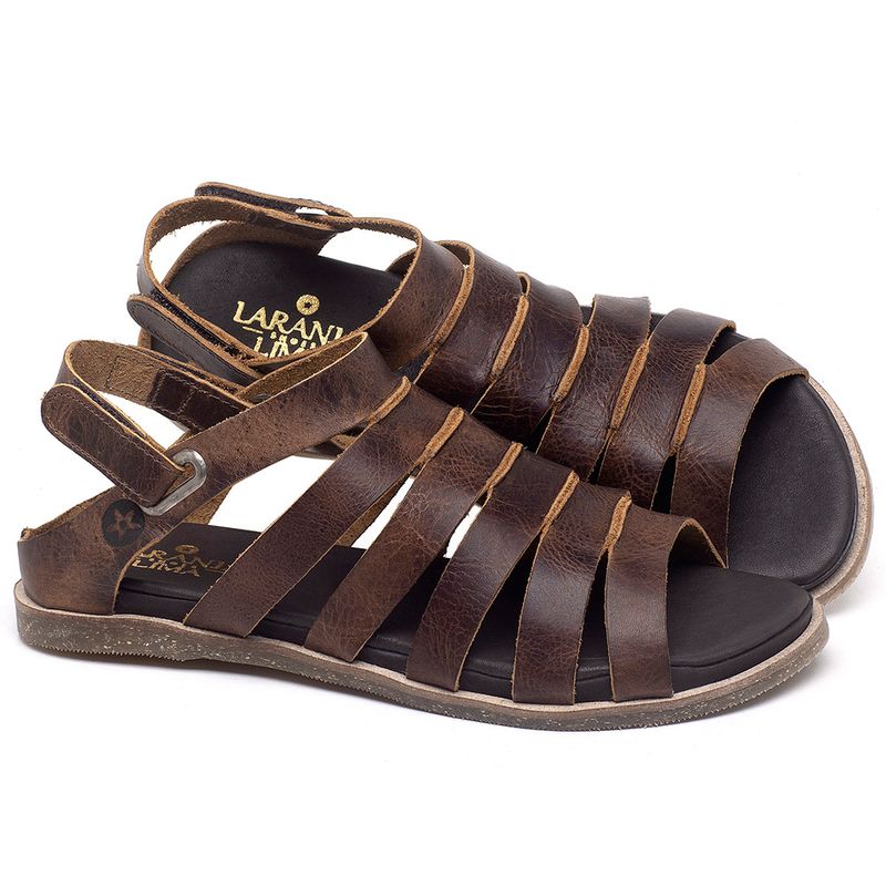 Laranja_Lima_Shoes_Sapatos_Femininos_Sandalia_Rasteira_Flat_em_Couro_Marrom_-_Codigo_-_137301_1