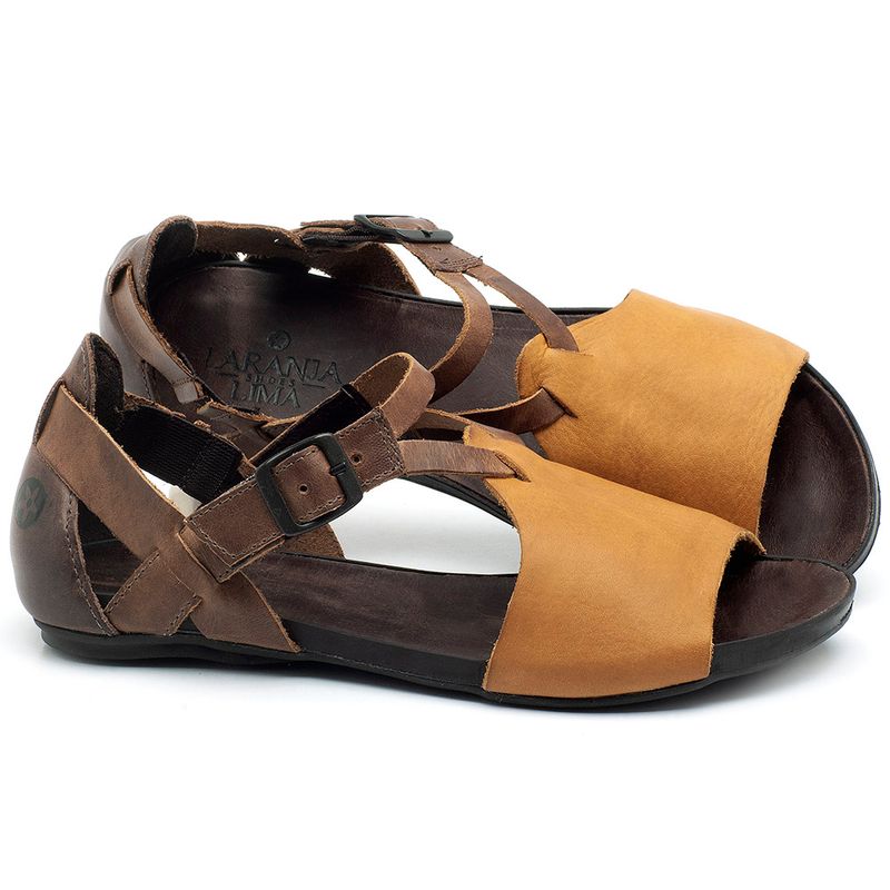 Laranja_Lima_Shoes_Sapatos_Femininos_Sandalia_Rasteira_Flat_em_Couro_Amarelo_-_Codigo_-_137187_1