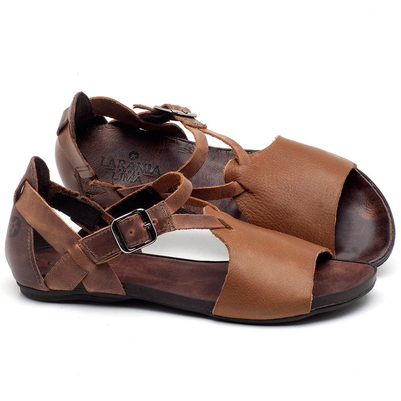 Laranja_Lima_Shoes_Sapatos_Femininos_Sandalia_Rasteira_Flat_em_Couro_Marrom_-_Codigo_-_137187_1