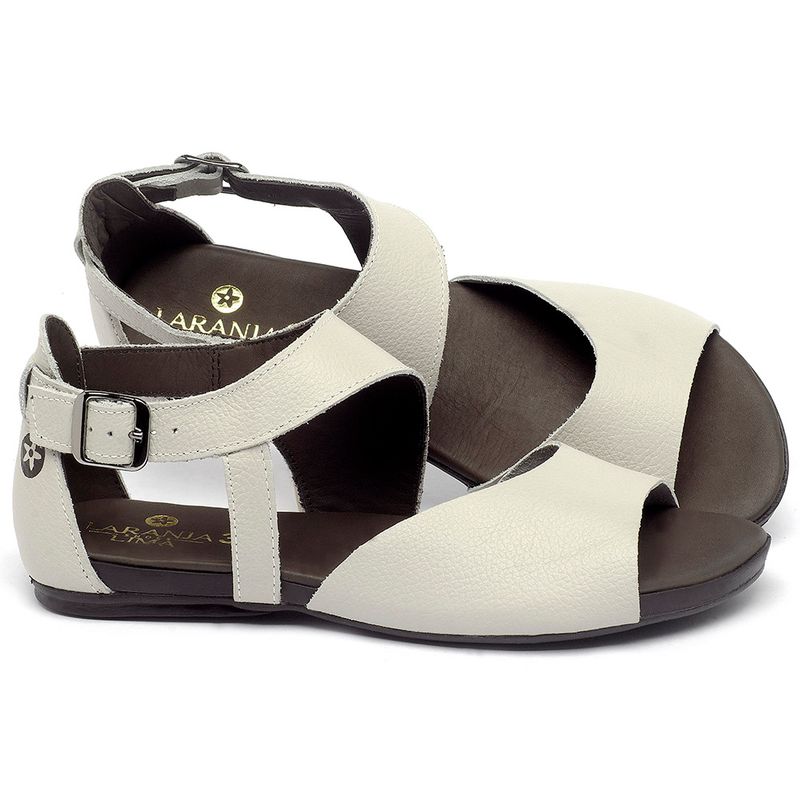 Laranja_Lima_Shoes_Sapatos_Femininos_Sandalia_Rasteira_Flat_em_Couro_Off-White_-_Codigo_-_137296_1