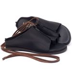 Laranja_Lima_Shoes_Sapatos_Femininos_Sandalia_Rasteira_Flat_em_Couro_Preto_-_Codigo_-_137200_1