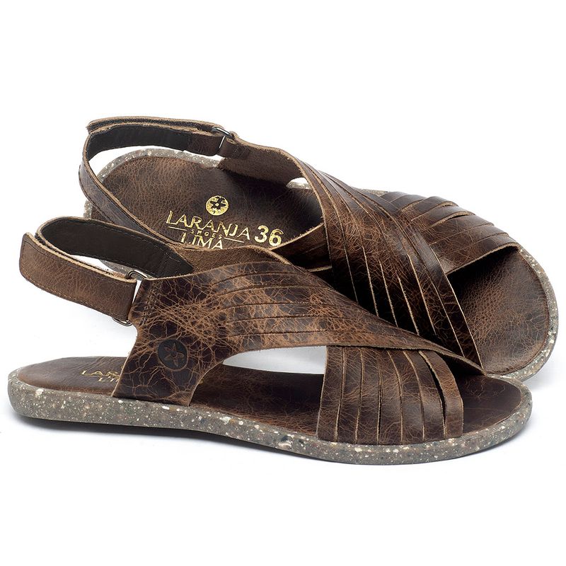 Laranja_Lima_Shoes_Sapatos_Femininos_Sandalia_Rasteira_Flat_em_Couro_Marrom_-_Codigo_-_137311_1