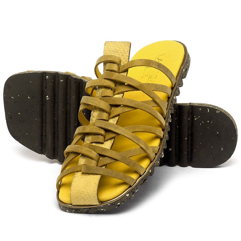 Laranja_Lima_Shoes_Sapatos_Femininos_Sandalia_Rasteira_Flat_em_Couro_Amarelo_-_Codigo_-_145053_2
